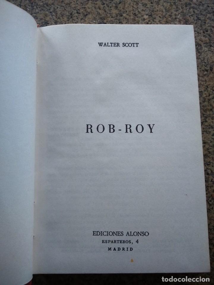 Libros de segunda mano: ROB ROY -- WALTER SCOOT -- EDICIONES ALONSO 1967 -- - Foto 2