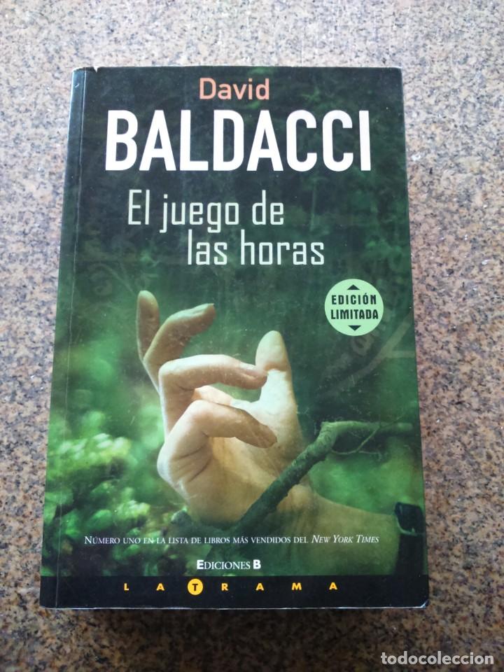 Libros de segunda mano: EL JUEGO DE LAS HORAS -- DAVID BALDACCI -- EDICIONES B 2008 -- - Foto 1