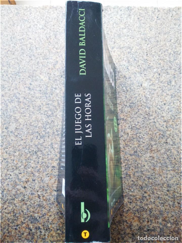 Libros de segunda mano: EL JUEGO DE LAS HORAS -- DAVID BALDACCI -- EDICIONES B 2008 -- - Foto 3