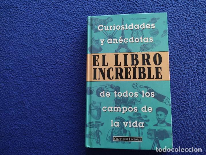 Libros de segunda mano: El Libro Incre&iacute;ble C&iacute;rculo de Lectores 1995 - Foto 1