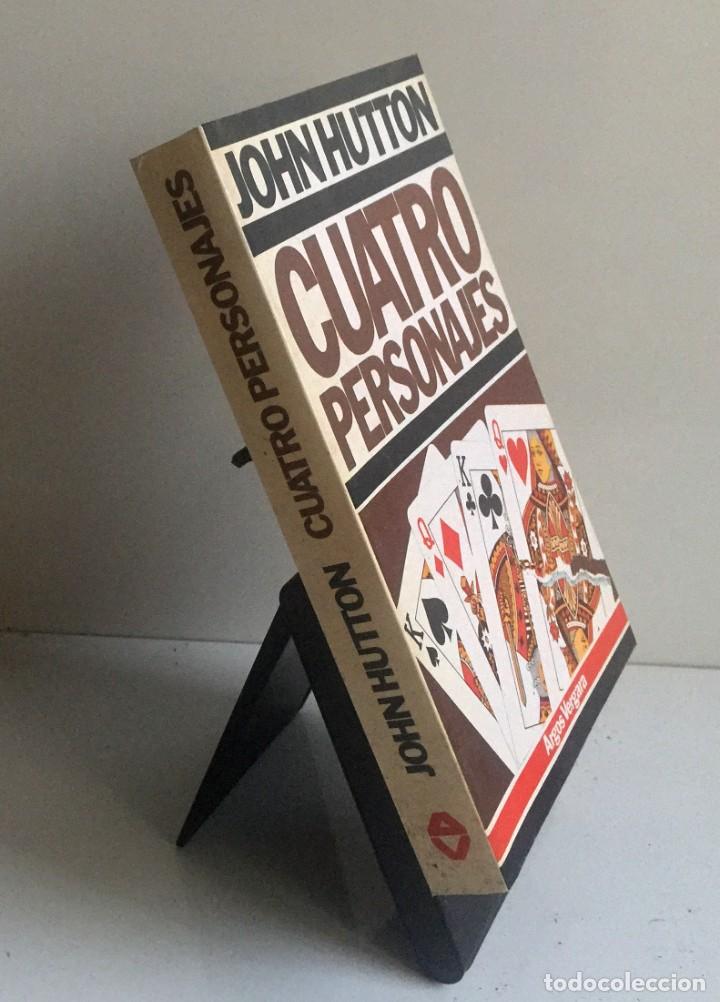 Libros de segunda mano: CUATRO PERSONAJES. John Hutton - Foto 3