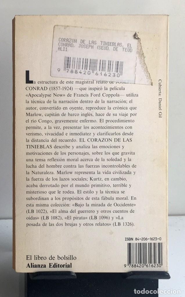 Libros de segunda mano: EL CORAZ&Oacute;N DE LAS TINIEBLAS. Joseph Conrad - Foto 2