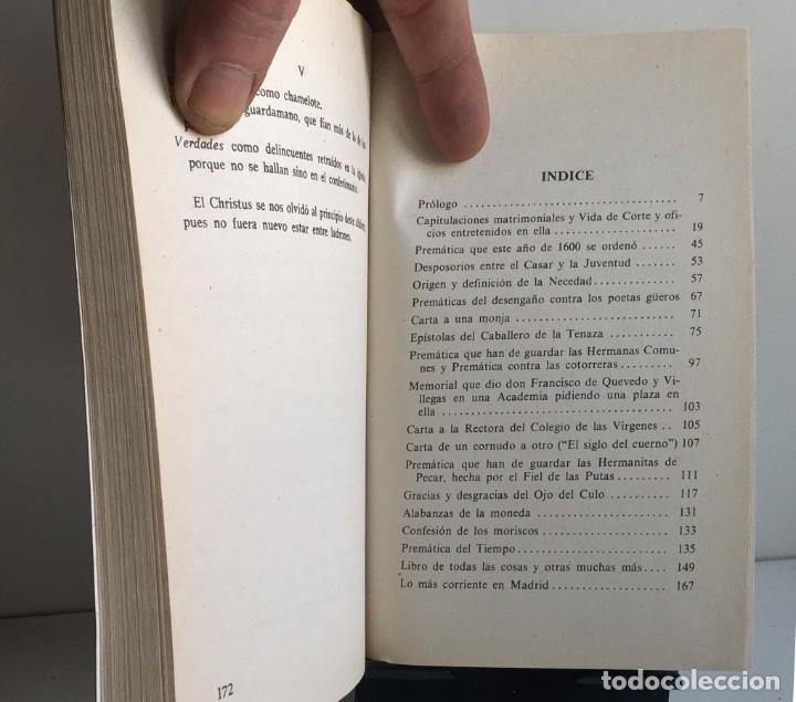 Libros de segunda mano: OBRAS JOCOSAS. Francisco De Quevedo - Foto 6