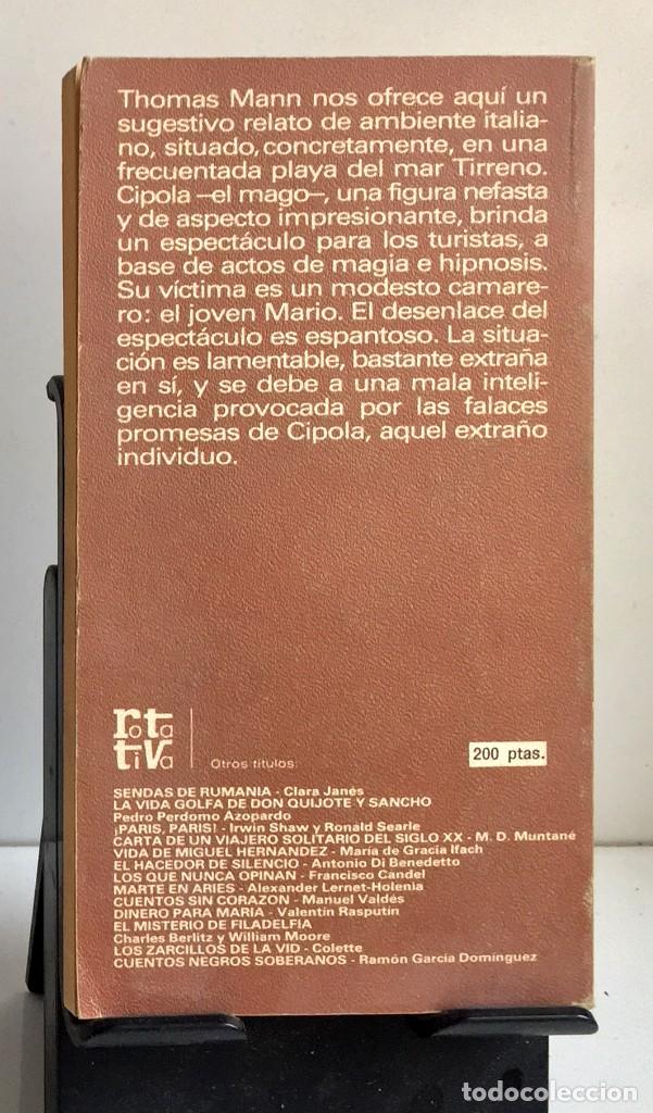 Libros de segunda mano: MARIO Y EL MAGO. Thomas Mann - Foto 2