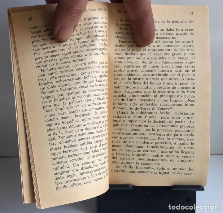 Libros de segunda mano: MARIO Y EL MAGO. Thomas Mann - Foto 4