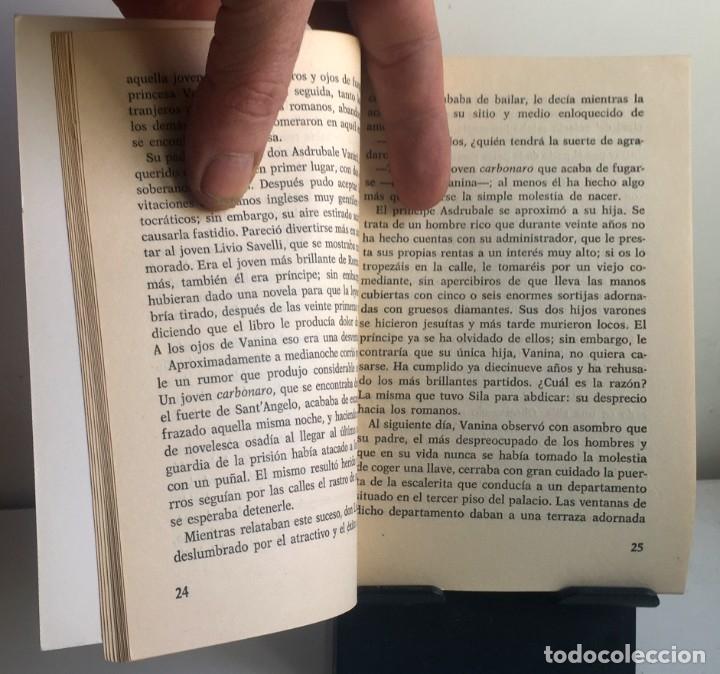 Libros de segunda mano: VANINA VANINI. Stendhal - Foto 4