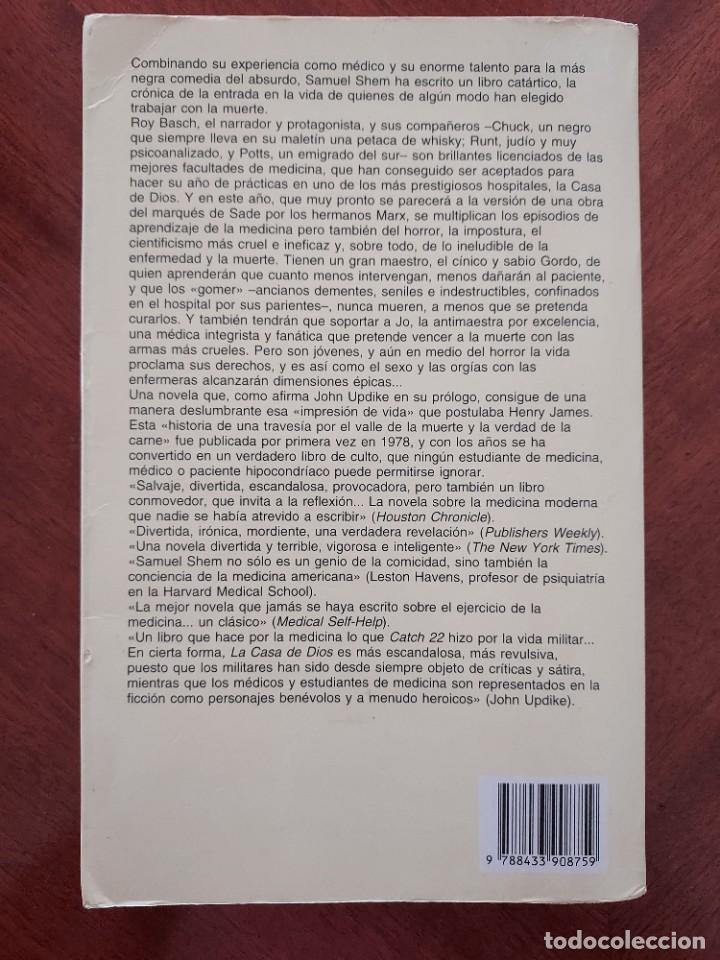 Libros de segunda mano: La Casa de Dios de Samuel Shem - Foto 2