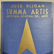 Libros de segunda mano: SUMMA ARTIS. HISTORIA GENERAL DEL ARTE. JEAN ROGER. ED. ESPASA-CALPE. 1ºED. MADRID, 1966. PAGS: 626. Lote 326419658