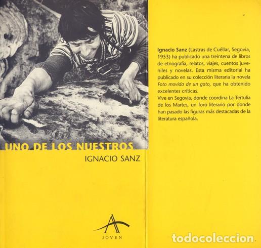 Libros de segunda mano: SANZ, Ignacio. Uno de los nuestros. 1999. - Foto 1