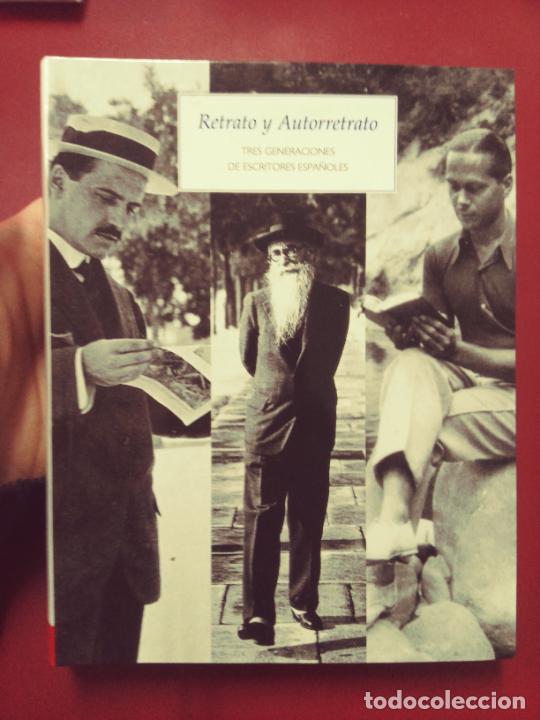 Livres d'occasion: VV.AA.: Retrato y autorretrato. Tres generaciones de escritores espa&ntilde;oles