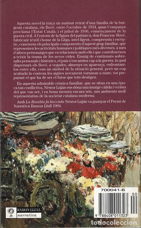 Libros de segunda mano: LA RAMBLA FA BAIXADA N&Eacute;STOR LUJ&Aacute;N - Foto 2