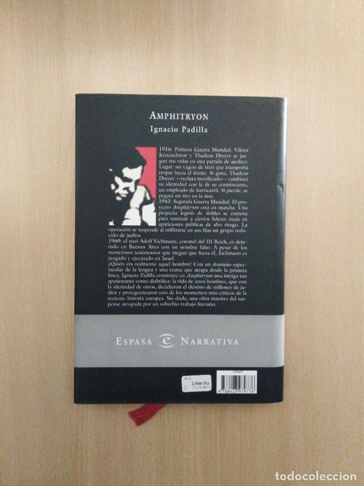 Libros de segunda mano: AMPHITRYON. Ignacio Padilla - Foto 2