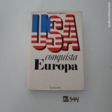 Libros de segunda mano: USA CONQUISTA EUROPA. Lote 327960848