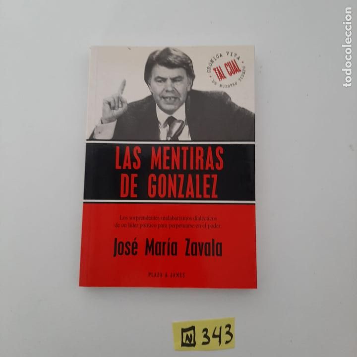 Libros de segunda mano: Las mentiras de Gonz&aacute;lez - Foto 1