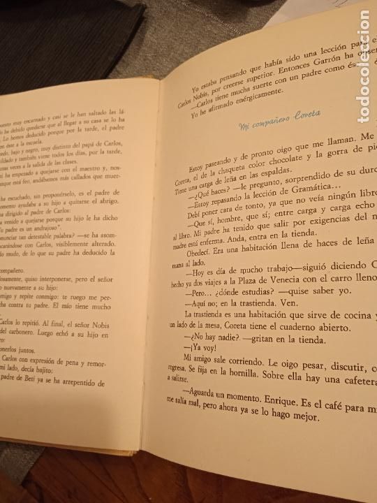Libros de segunda mano: Coraz&oacute;n. E. Amicis Editorial Fher 1974 - Foto 5
