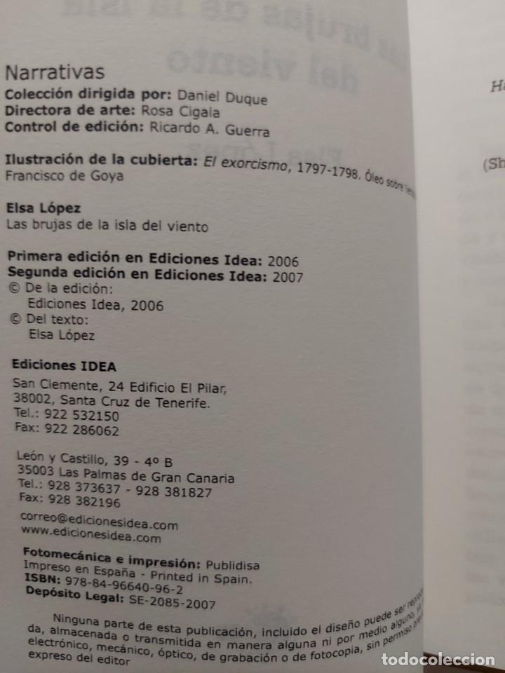 Libros de segunda mano: Las brujas de las islas del viento- Elsa Lopez - Foto 2