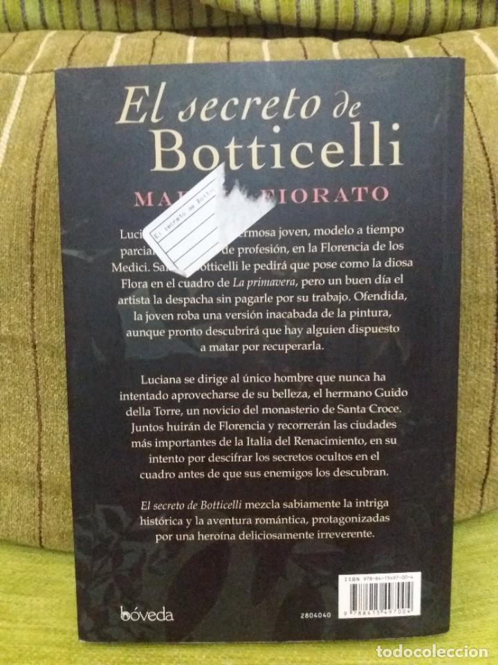 Libros de segunda mano: EL SECRETO DE BOTTICELLI - Foto 2