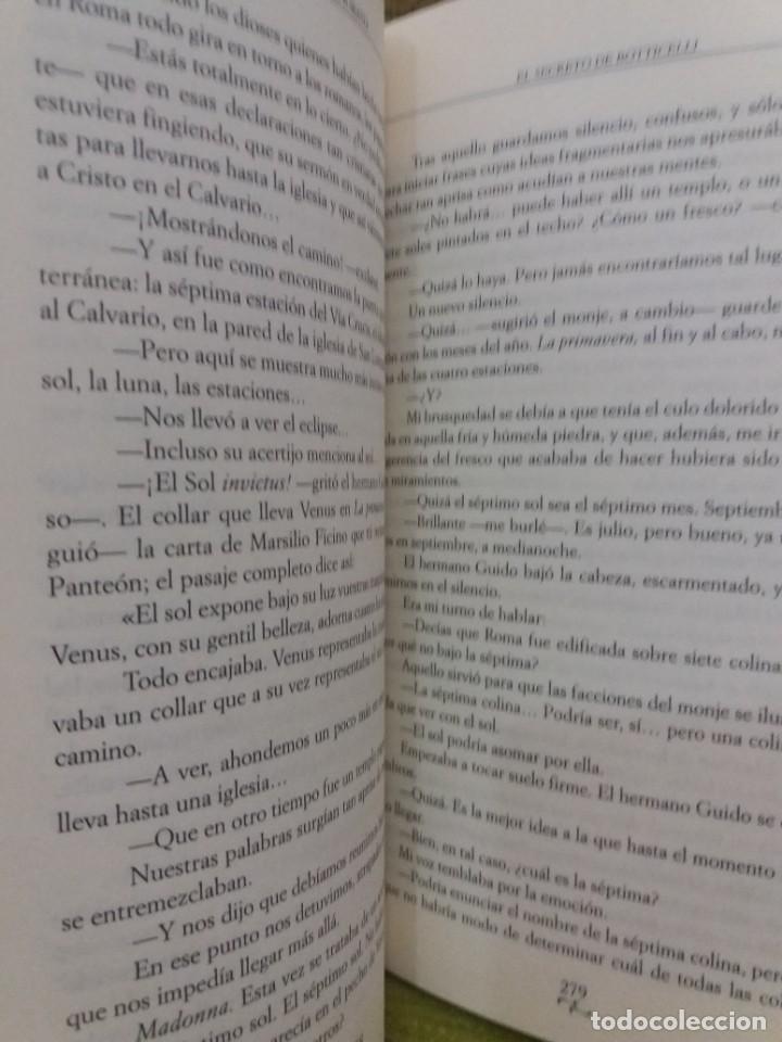 Libros de segunda mano: EL SECRETO DE BOTTICELLI - Foto 9