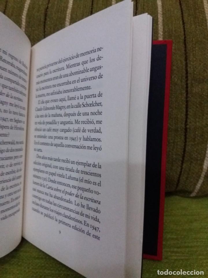 Libros de segunda mano: CARTA SOBRE EL PODER DE LA ESCRITURA - Foto 4