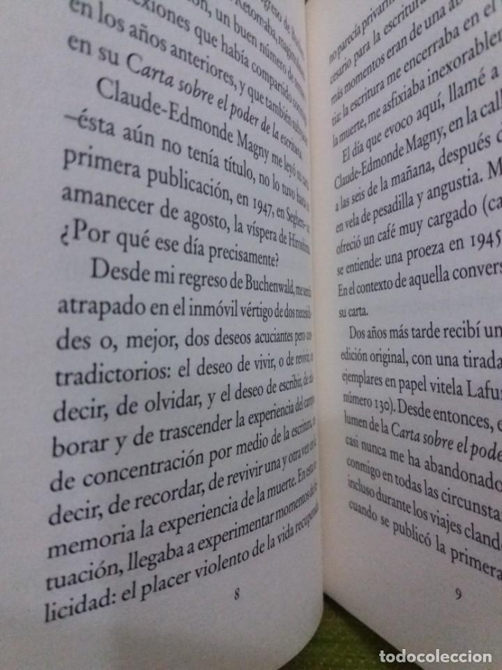 Libros de segunda mano: CARTA SOBRE EL PODER DE LA ESCRITURA - Foto 5