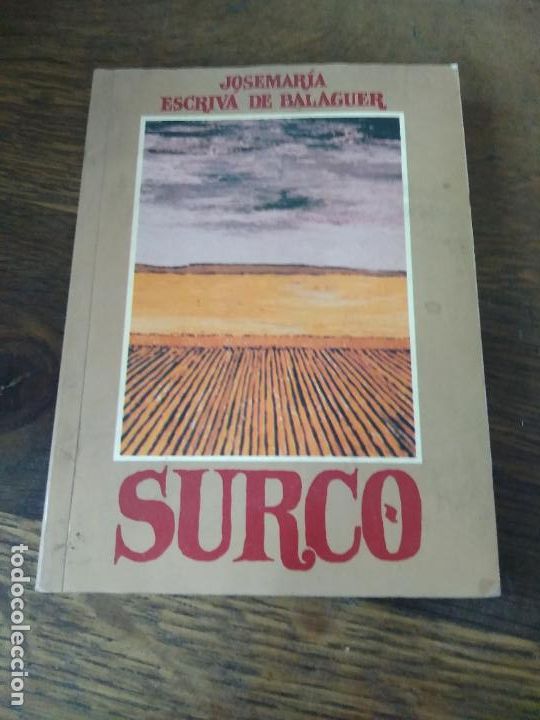 Second hand books: Surco, Josemar&iacute;a Escriv&aacute; de Balaguer. REI-476
