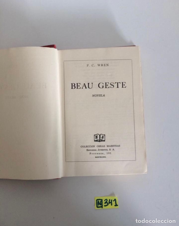 Libros de segunda mano: Beau geste - Foto 2