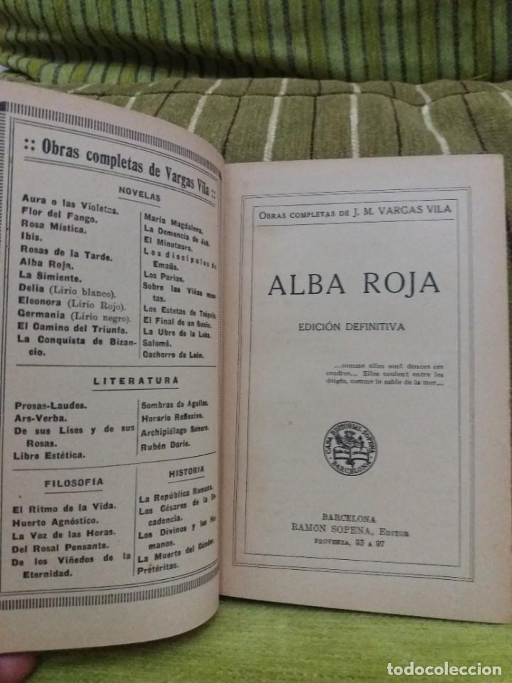 Libros de segunda mano: ALBA ROJA - Foto 4