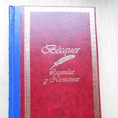 Libros de segunda mano: BÉQUER LEYENDAS Y NARRACIONES 1991. Lote 329485498