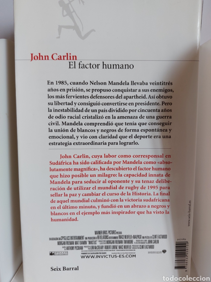 Libros de segunda mano: El factor humano de John Carlin - Foto 2