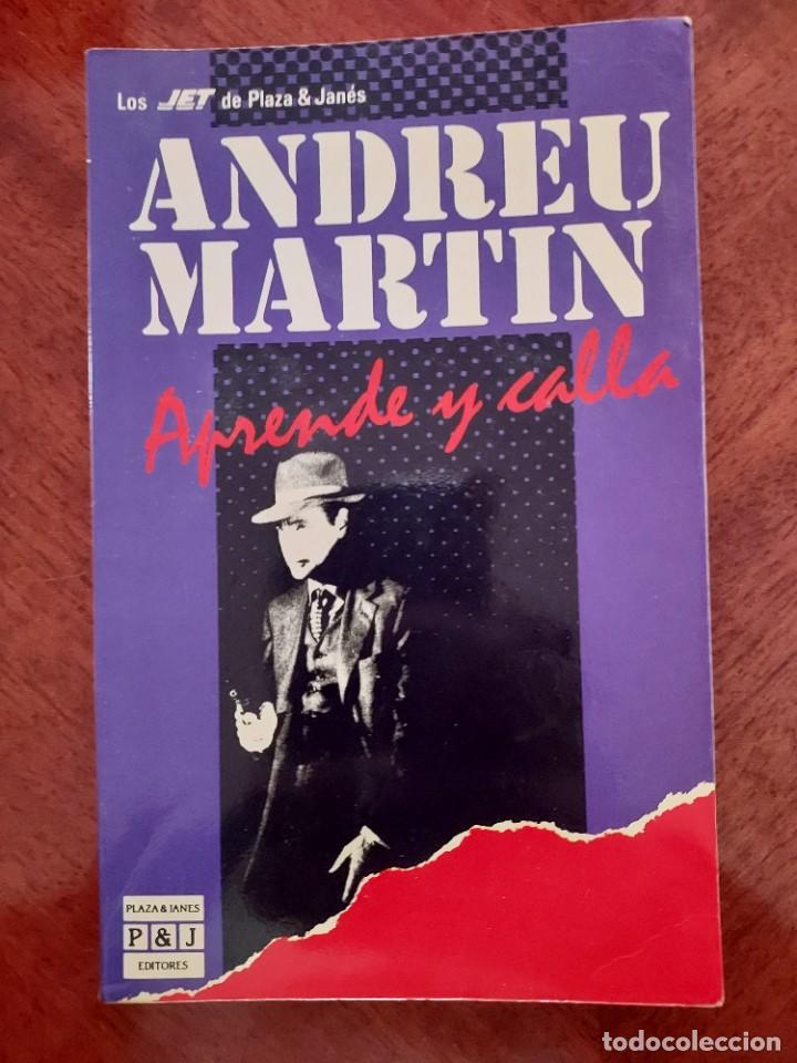 Libros de segunda mano: Aprende y calla de Andreu Martin - Foto 1