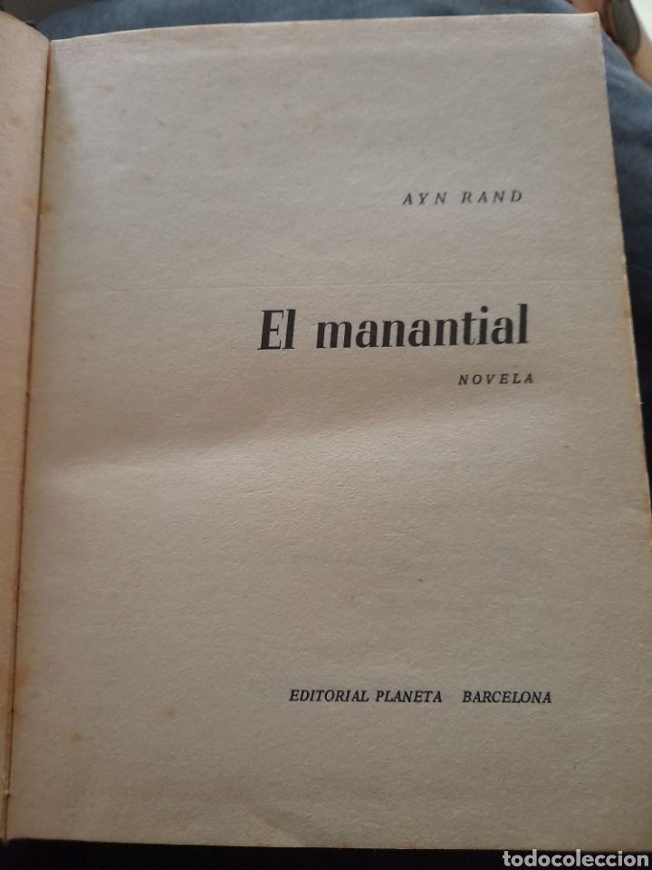 Libros de segunda mano: El manantial. Ayn Rand - Foto 3