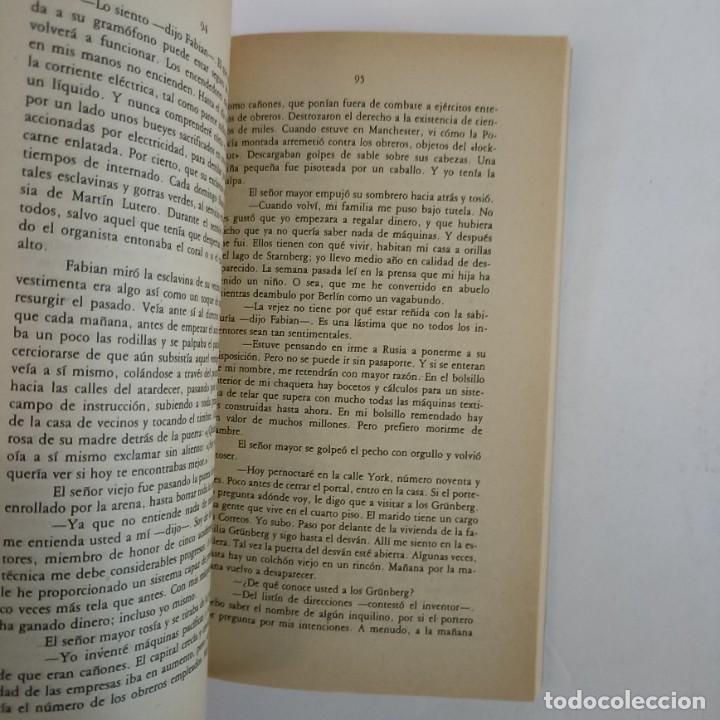 Libros de segunda mano: Fabian - Erich K&auml;stner - Foto 2