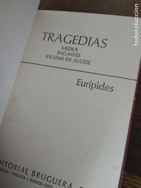 Libros de segunda mano: Tragedias, Eur&iacute;pides. L.4898-2003 - Foto 4