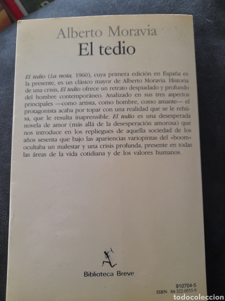 Libros de segunda mano: El tedio. Alberto Moravia - Foto 2
