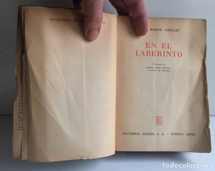 Libros de segunda mano: EN EL LABERINTO. Alain Robbe-Grillet - Foto 5