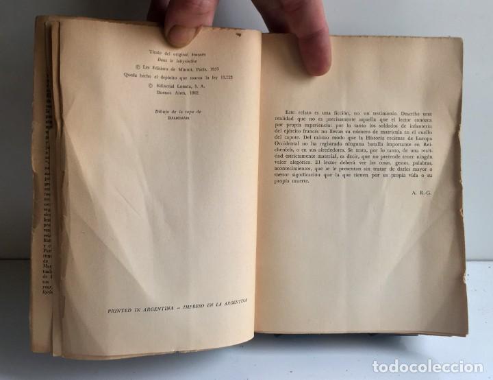 Libros de segunda mano: EN EL LABERINTO. Alain Robbe-Grillet - Foto 6