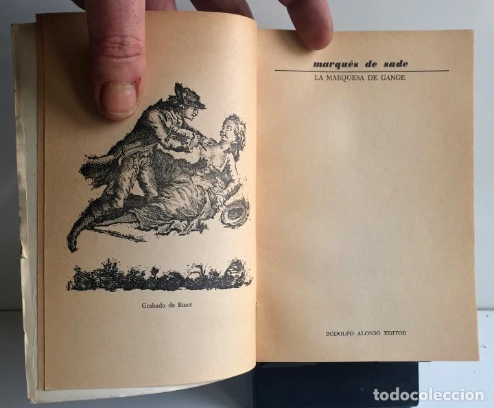 Libros de segunda mano: LA MARQUESA DE GANGE. Sade - Foto 4