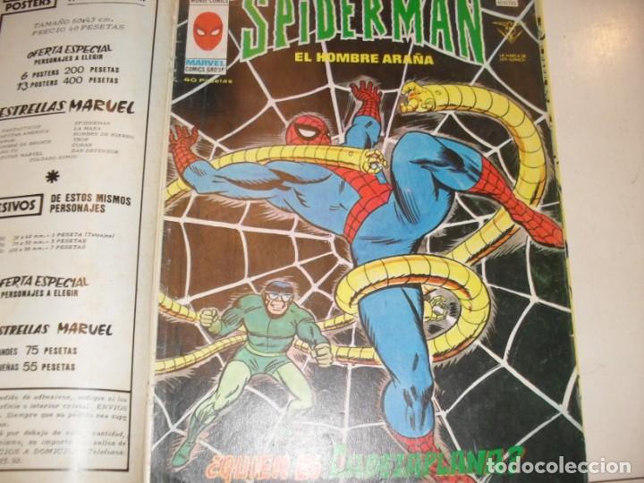 Libros de segunda mano: PORTADA SPIDERMAN VOLUMEN 3 n&ordm; 56.(DE 67).ediciones vertice,a&ntilde;o 1975.