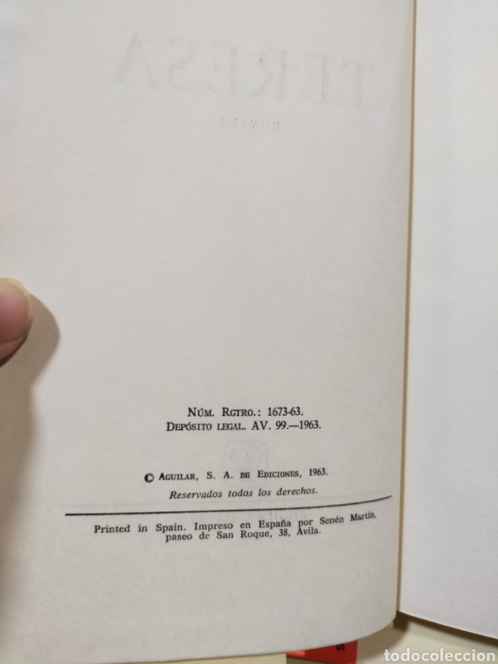 Libros de segunda mano: TERESA - ROSA CHACEL - Foto 8