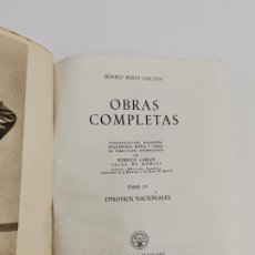 Libros de segunda mano: L-549. OBRAS COMPLETAS, BENITO PEREZ GALDOS.TOMO III.EPISODIOS NACIONALES.AGUILAR EDICIONES,1951.. Lote 329811368