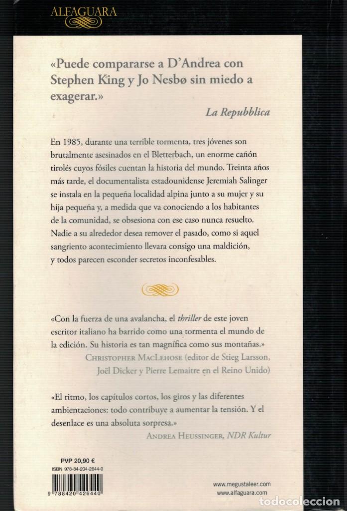 Libros de segunda mano: Luca D&acute;Andrea, La sustancia del mal - Foto 2