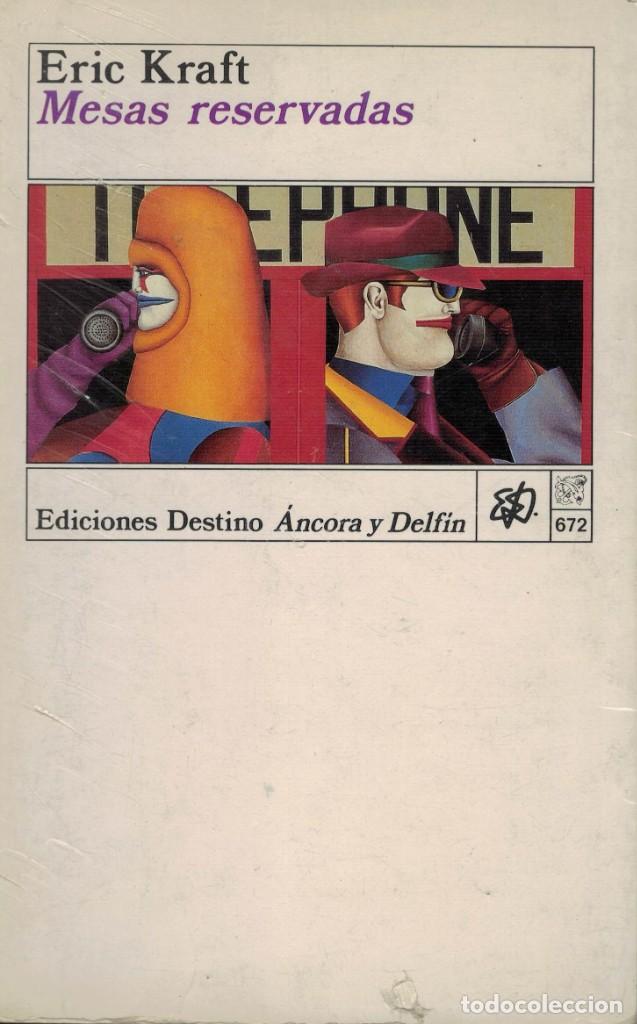 Libros de segunda mano: Eric Kraft, Mesas reservadas - Foto 1