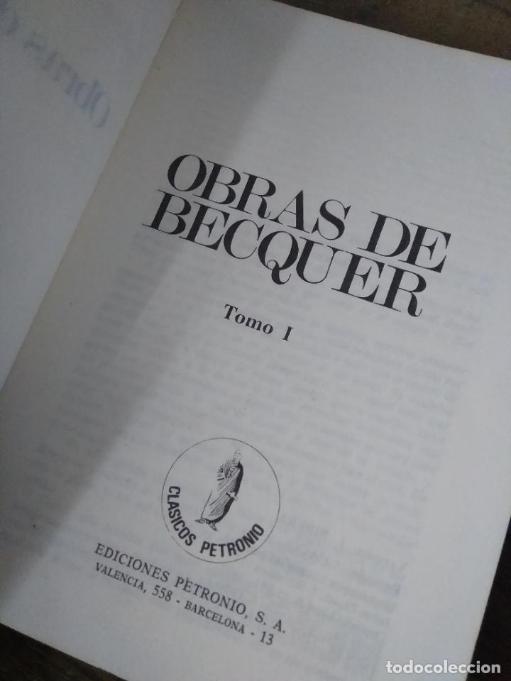 Libros de segunda mano: Obras de B&eacute;cquer (tomo I). L.809-2410 - Foto 5