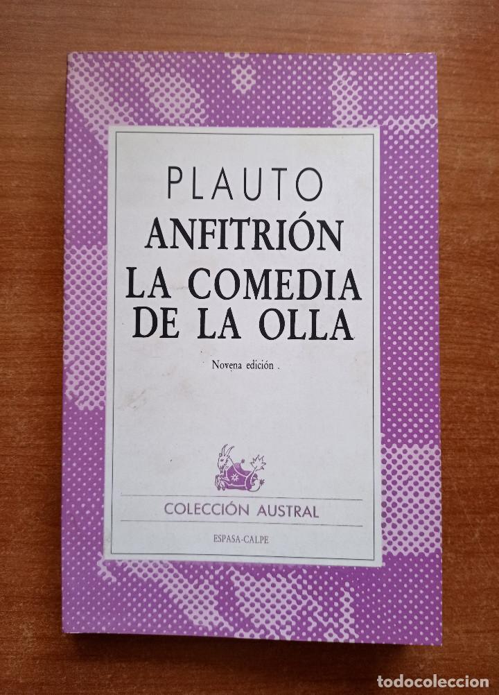 Libros de segunda mano: Anfitri&oacute;n, La comedia de la olla, Plauto, Austral, 1989 - Foto 1