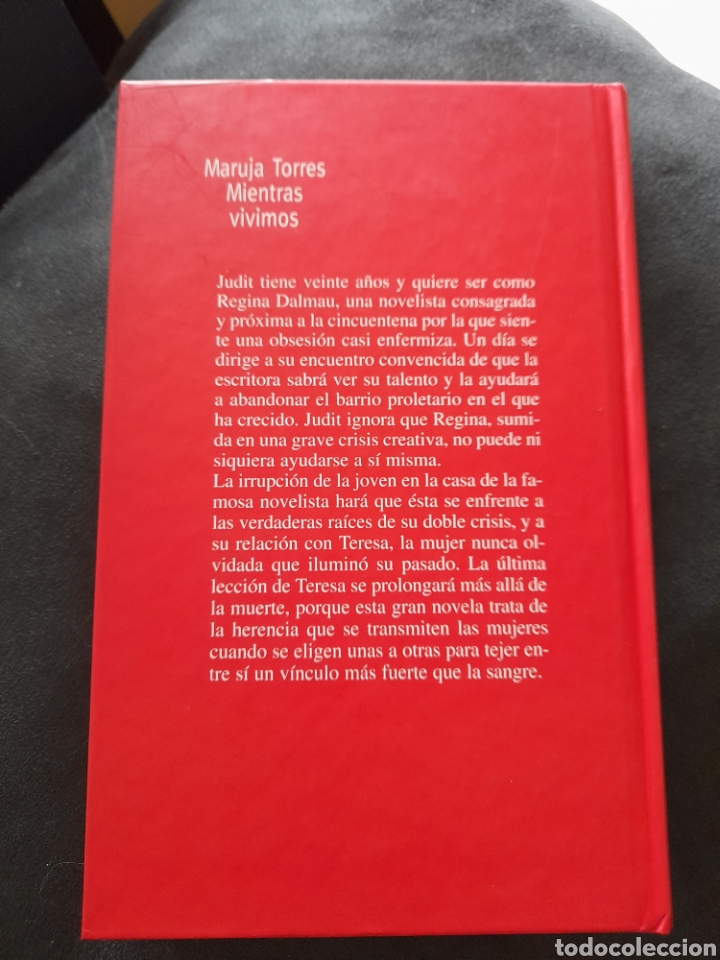 Libros de segunda mano: Mientras vivimos. Maruja Torres - Foto 2