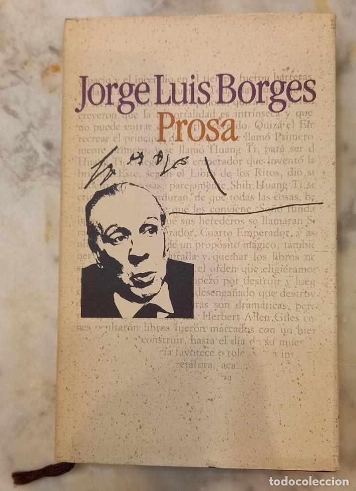 Libros de segunda mano: Jorge Luis Borges. Prosa. 11 obras. C&iacute;rculo de lectores - Foto 1