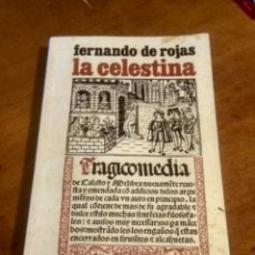 Libros de segunda mano: LA CELESTINA FERNANDO DE ROJAS TRAGICOMEDIA ALIANZA EDITORIAL. Lote 330763058