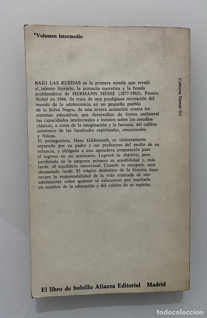 Libros de segunda mano: Bajo las ruedas - HESSE, Hermann - Foto 2