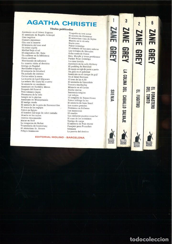 Libros de segunda mano: NOVELAS DEL OESTE. Zane Grey - Foto 3
