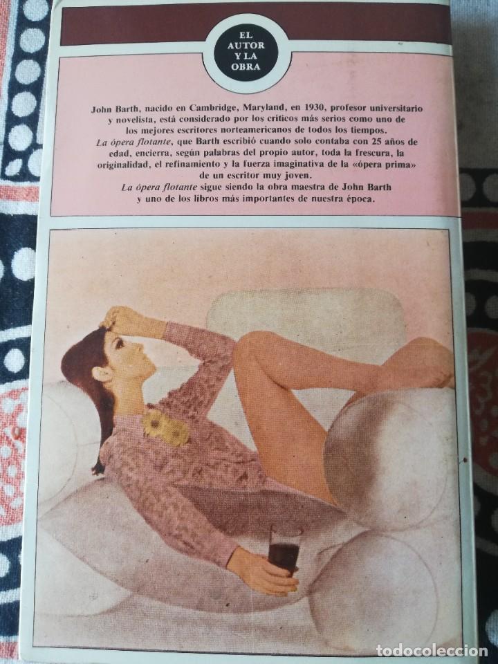 Libros de segunda mano: John Barth. La &oacute;pera flotante.Ediciones del Cotal 1981 - Foto 2